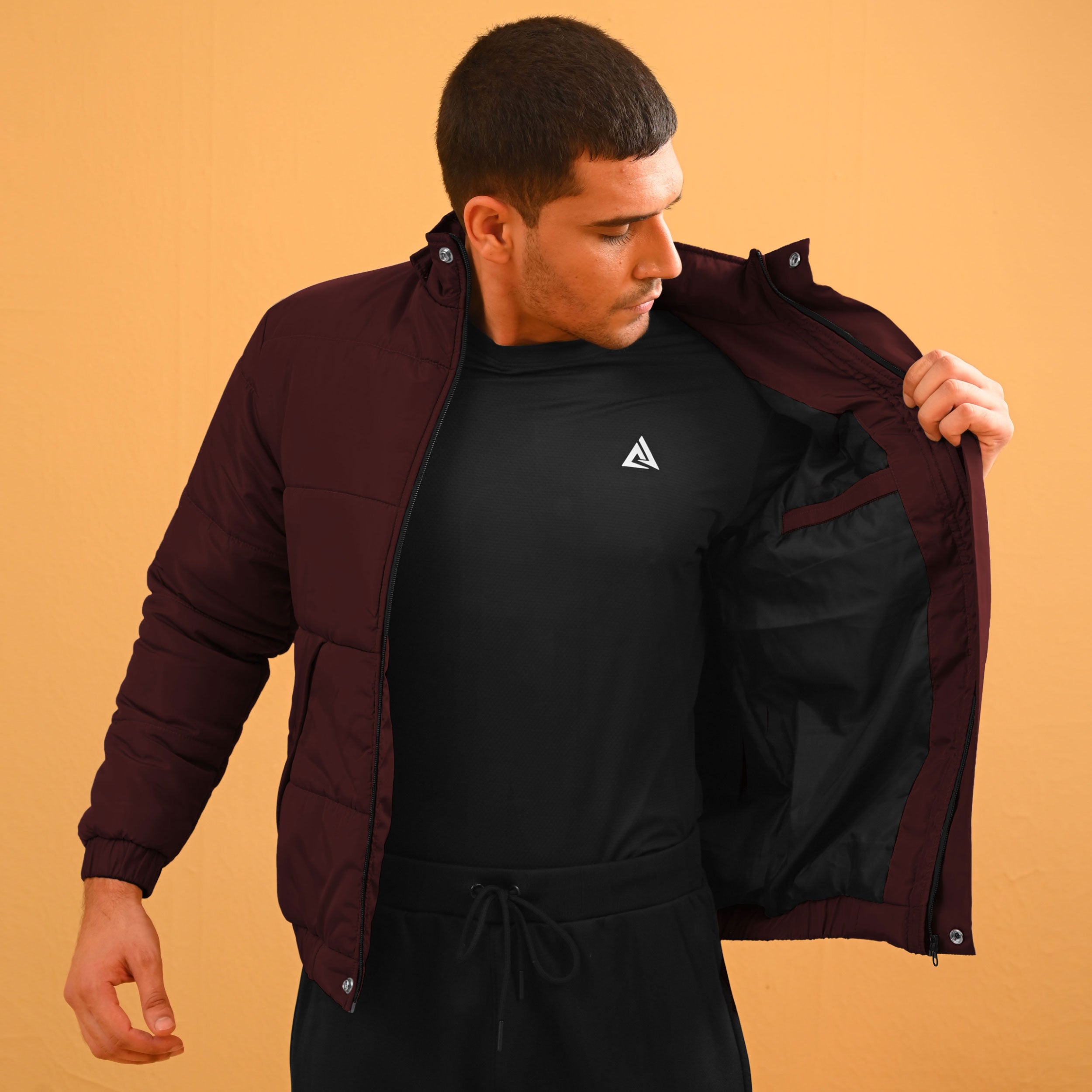 Winter Waterproof Jacket Maroon