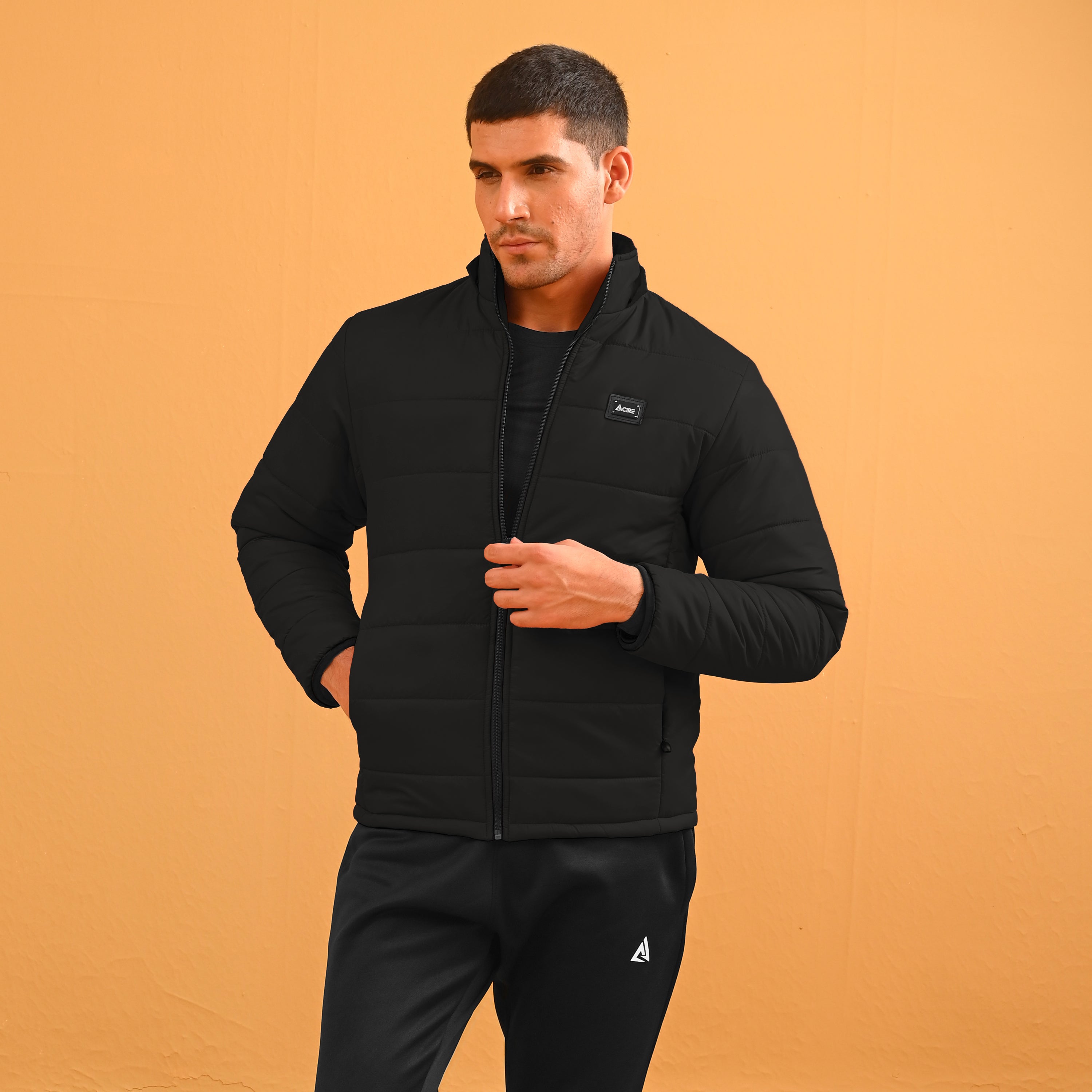 Winter Waterproof Jacket In Classic Black